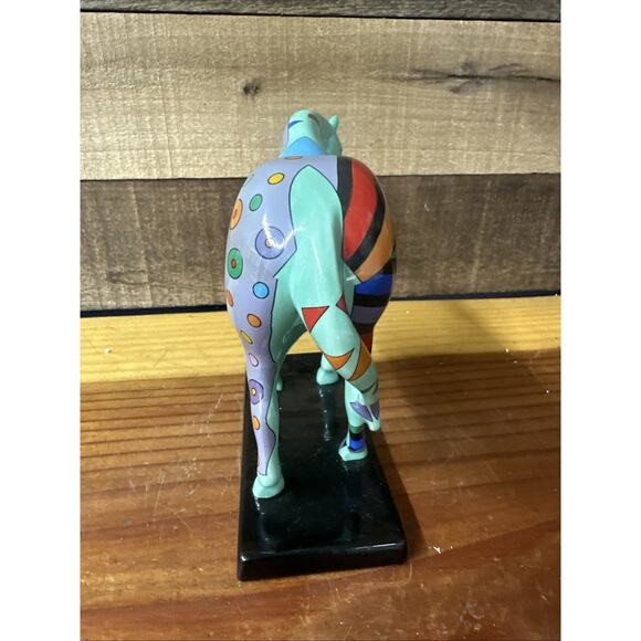 Trail of Painted Ponies Porcelain Figurine Spirit War Pony 2E 6410 In Box - Picture 5 of 7